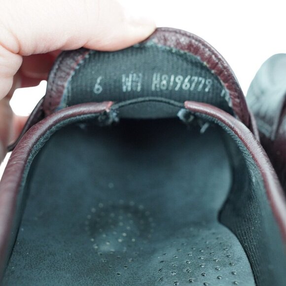 NWB SAS Women's Easier Slip-On Loafer Burgundy Leather Shoes Size 6WW - Picture 5 of 7